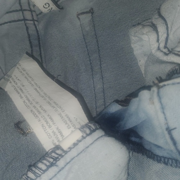 Mng by mango jeans womens size 6 Ella tie-dye low-rise coastal two-tone cool - Picture 13 of 16